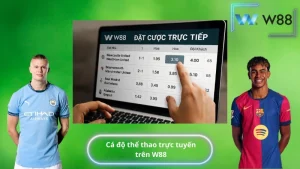 Cá độ thể thao trực tuyến trên W88