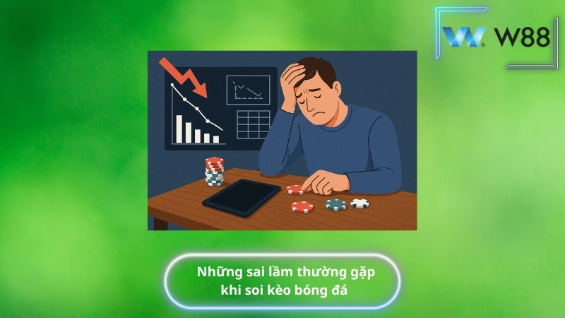 Cách soi kèo hiệu quả - Những sai lầm thường gặp khi soi kèo bóng đá